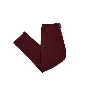 Figs Yola Burgundy Scrub Pants, Size Tall XL (XL/T)